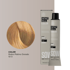 CRCPD0000002221 - SOW INFINIT REAL COLOR Rubio Platino Dorado 10-3 100ML